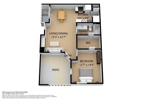 180 Terrace Drive Studio-2 Beds Apartment for Rent - Photo Gallery 16